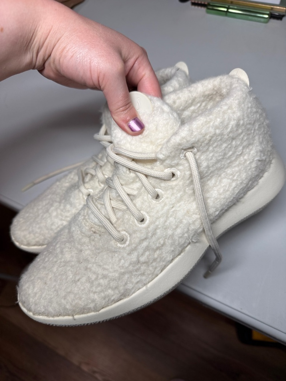 Allbirds Men’s Wool Runner-Up Fluffs - Picture 4 of 9
